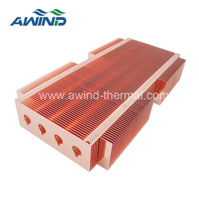 Fine køleplader med lynlås