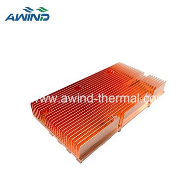 CNC Cooper Cooling Pins Heatsink til AI